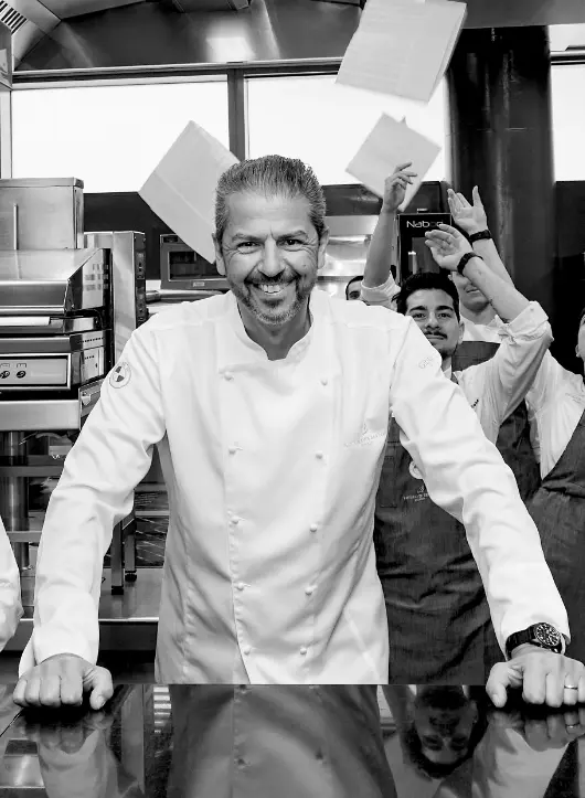 Chef Andrea Berton